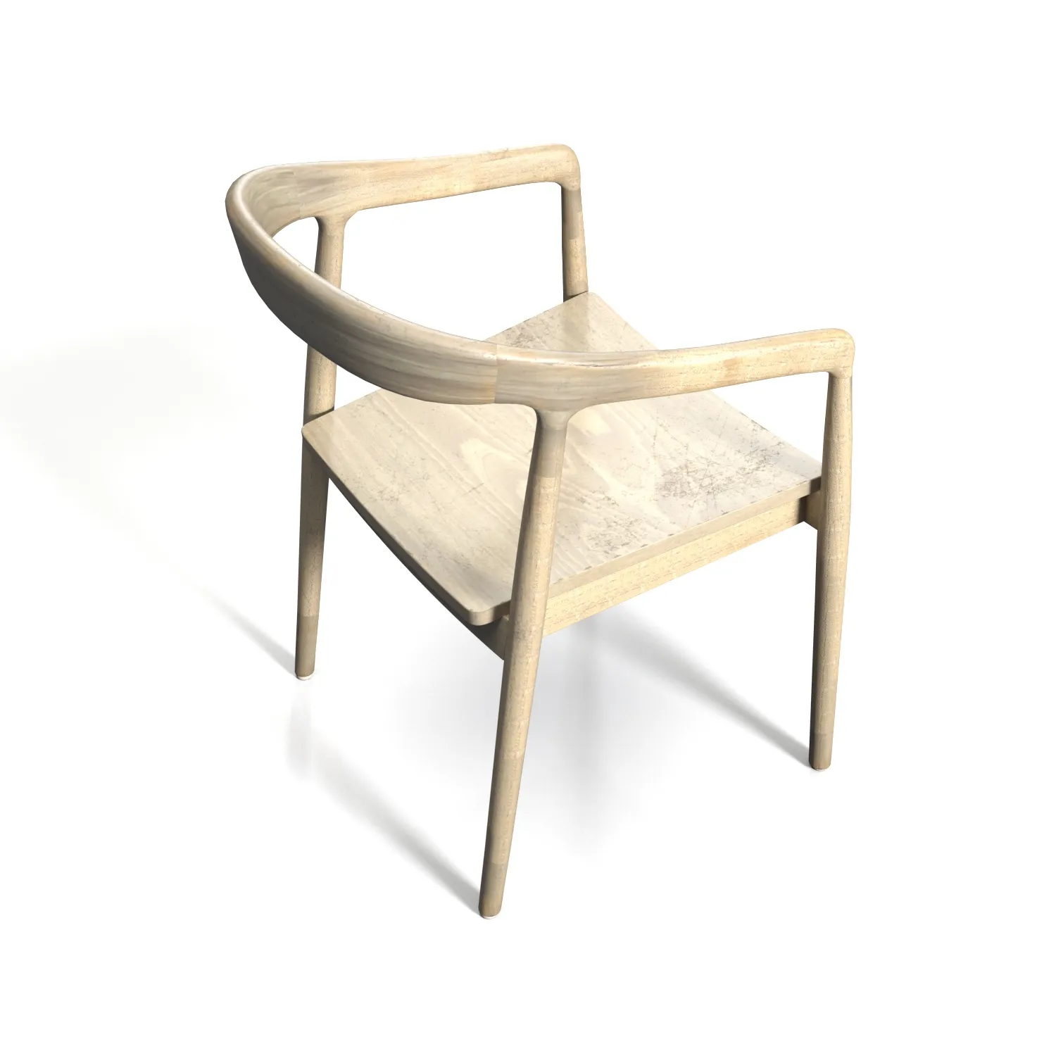 Ingrid Dining Chair PBR 3D Model_06